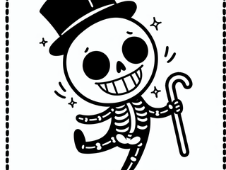 Joyful Skeleton